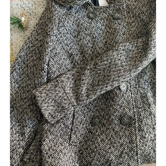 Aeropostale Tweed Like Double Breasted Coat - Picture 1 of 13